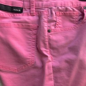 Hurley regular pants color; lite pink. Size 32